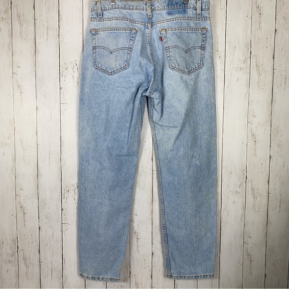 Levis 505 Men’s Jeans Size 36x30 (35x30) Regular Fit Straight Leg Vintage USA - Picture 2 of 9